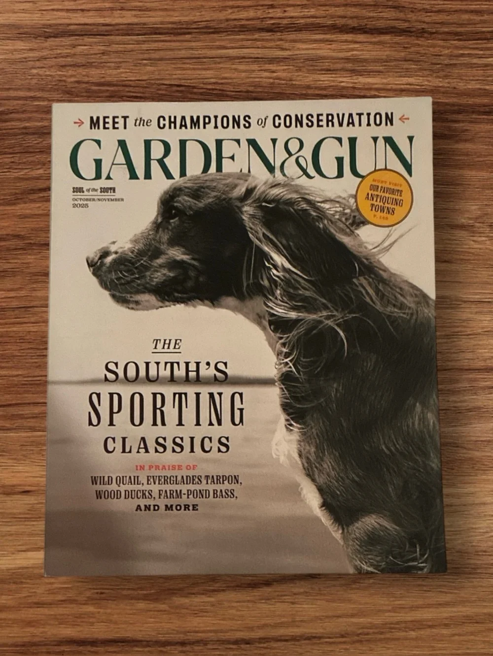Garden And Gun Magazine October November 2025 The Souths Sporting Classics Quail
